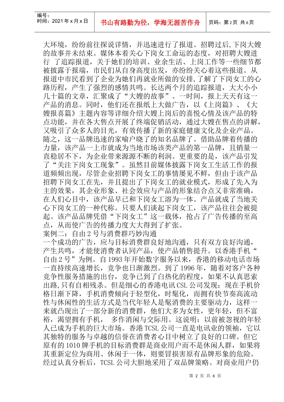 成功的广告策划案例_第2页