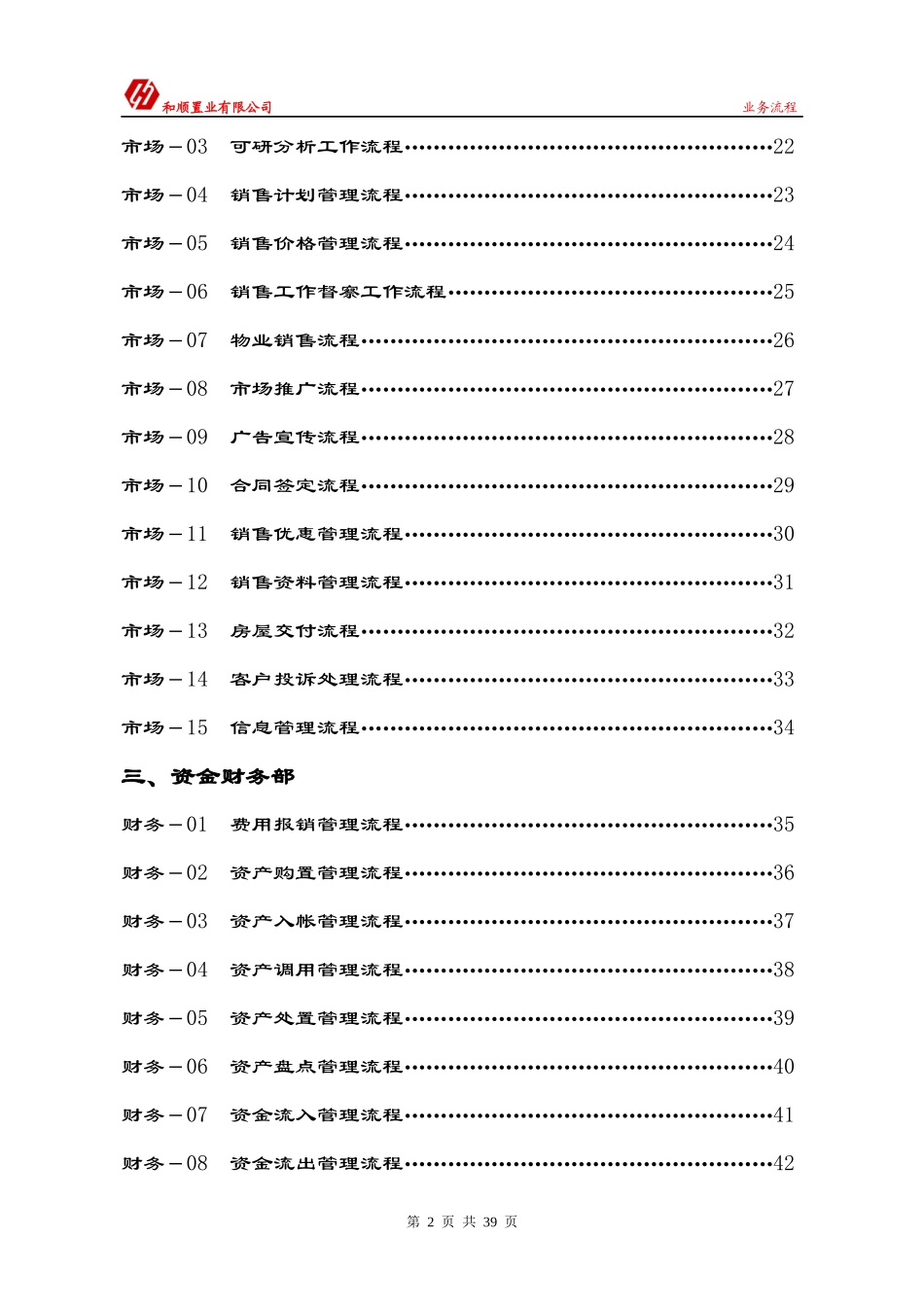 房地产公司关键业务流程_第2页