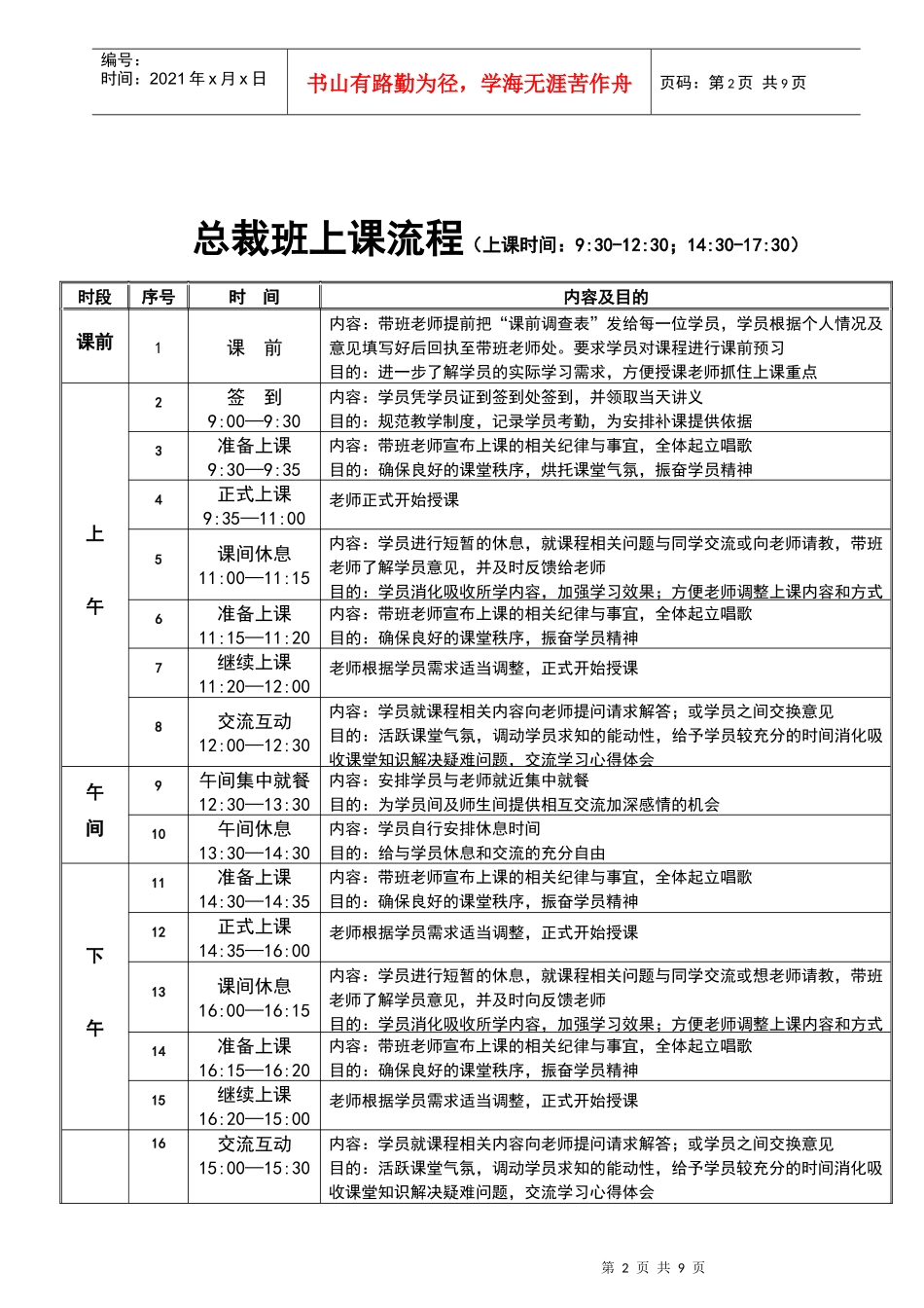 总裁高级MBA研修班学员手册_第3页