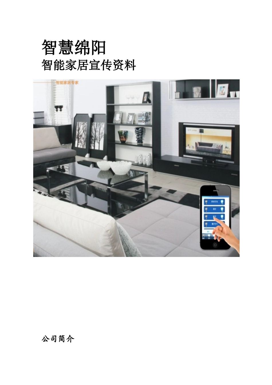 智能家居宣传资料_第1页