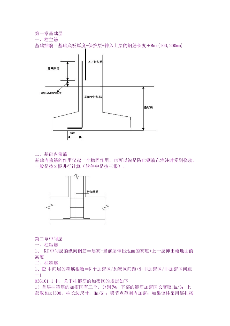 建筑基础算量及CAD绘图知识_第1页