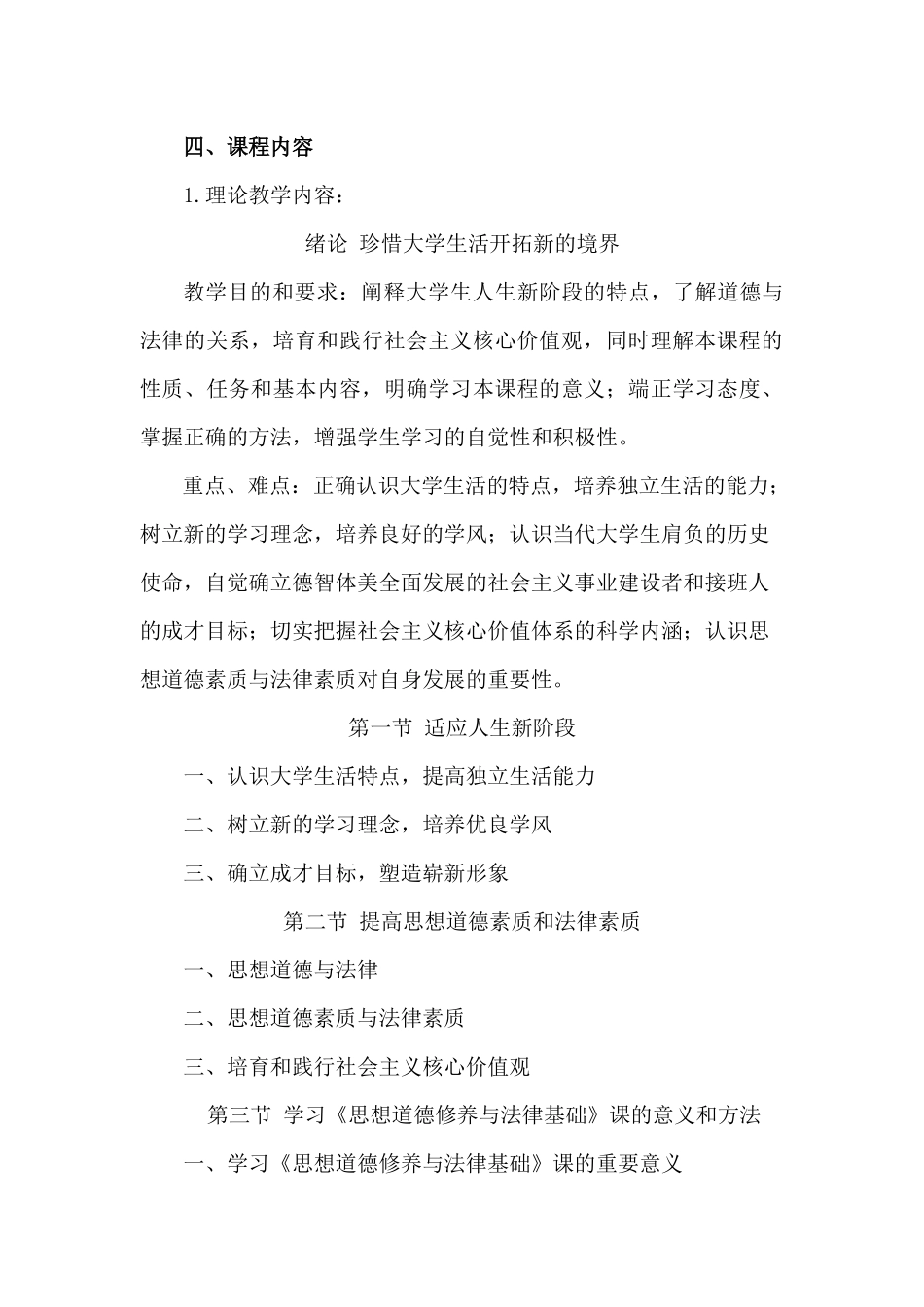 电子商务专业课程教学大纲_第3页