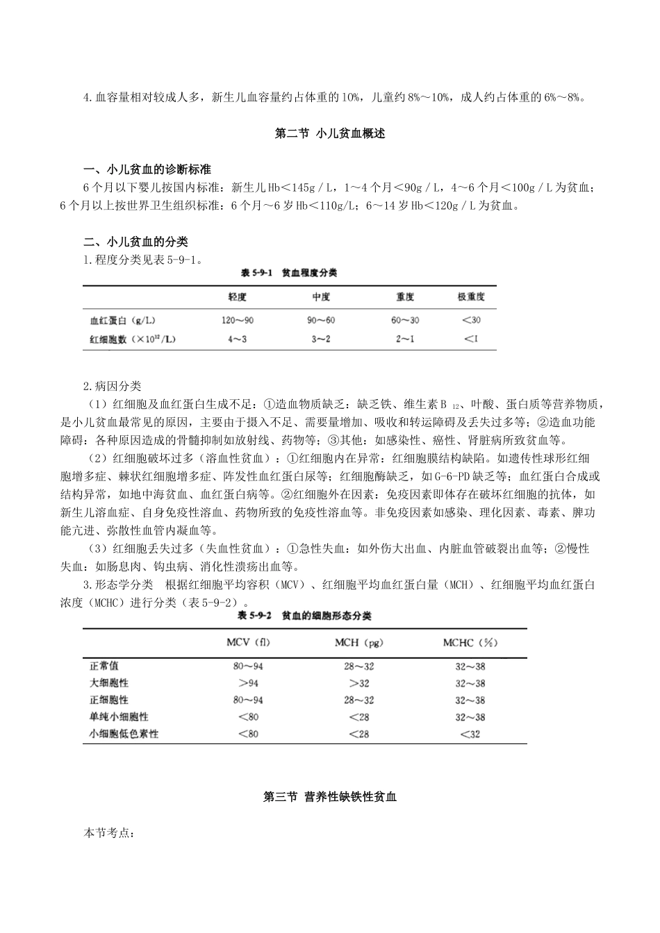试谈血液系统疾病患儿的护理_第2页