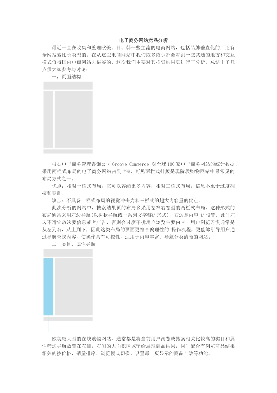 电子商务网站竞品分析_第1页