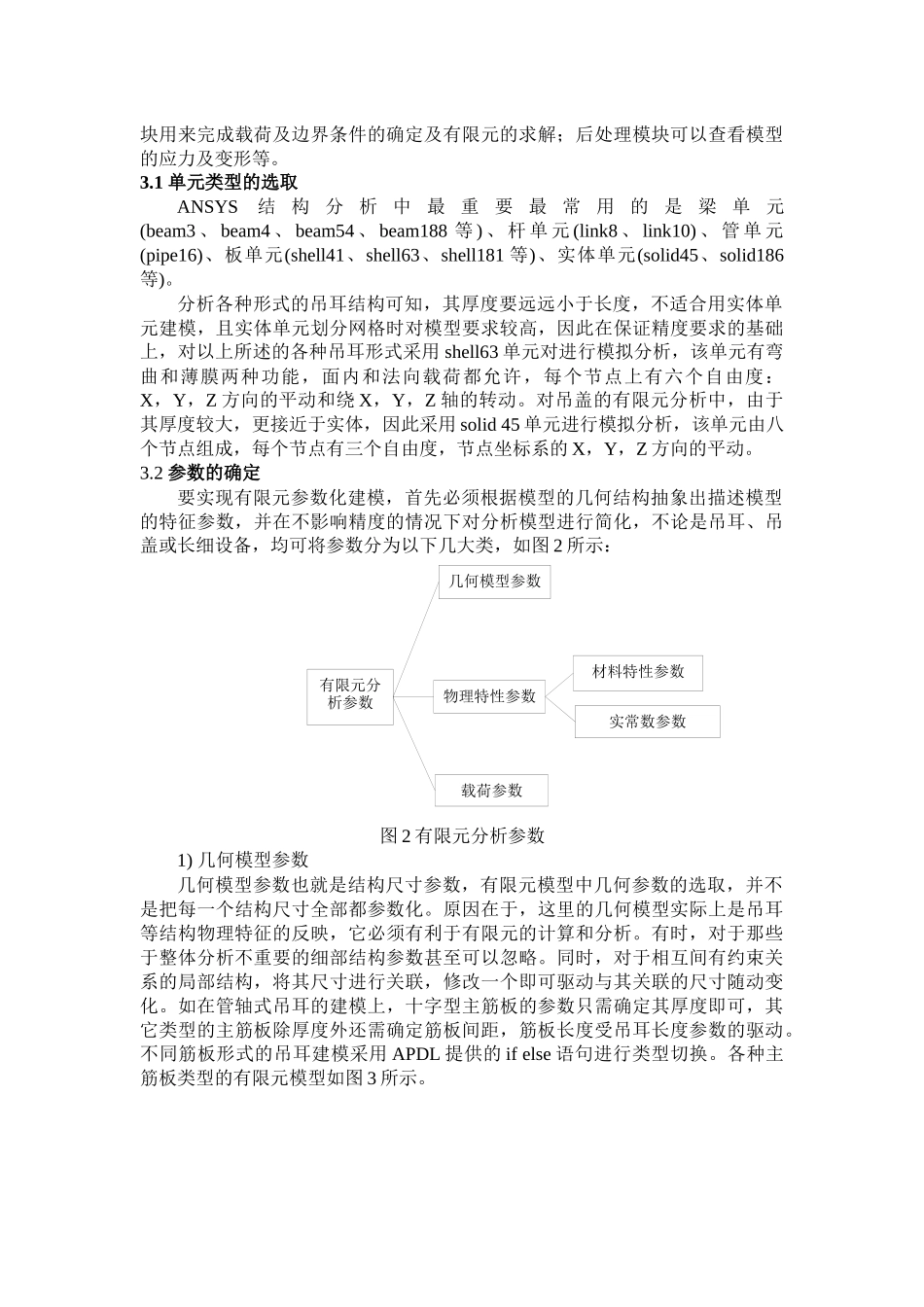 文章-三维虚拟仿真系统中有限元参数化方法实现_第3页