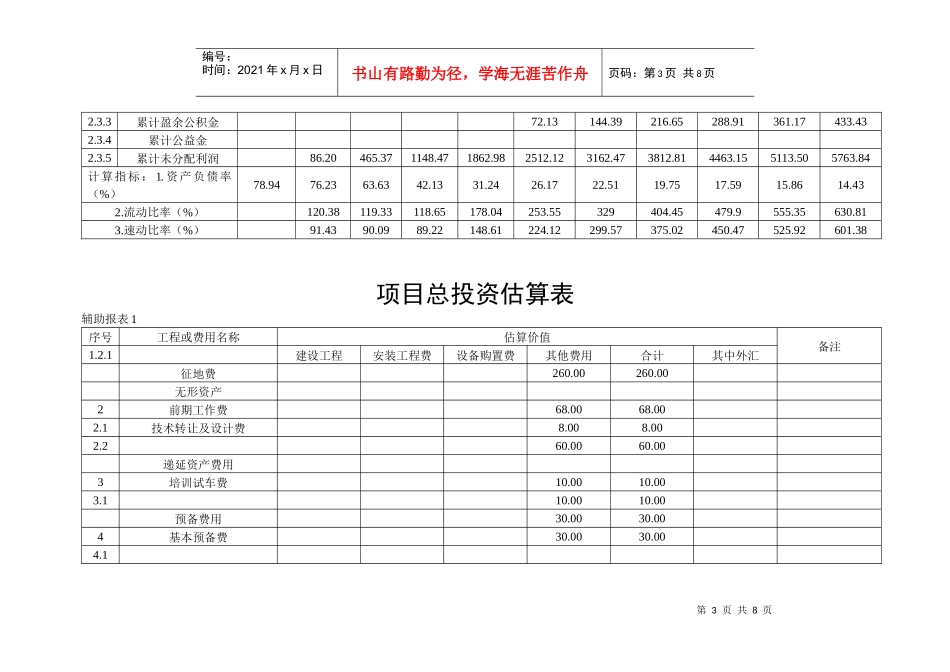 总成本费用估算表_第3页