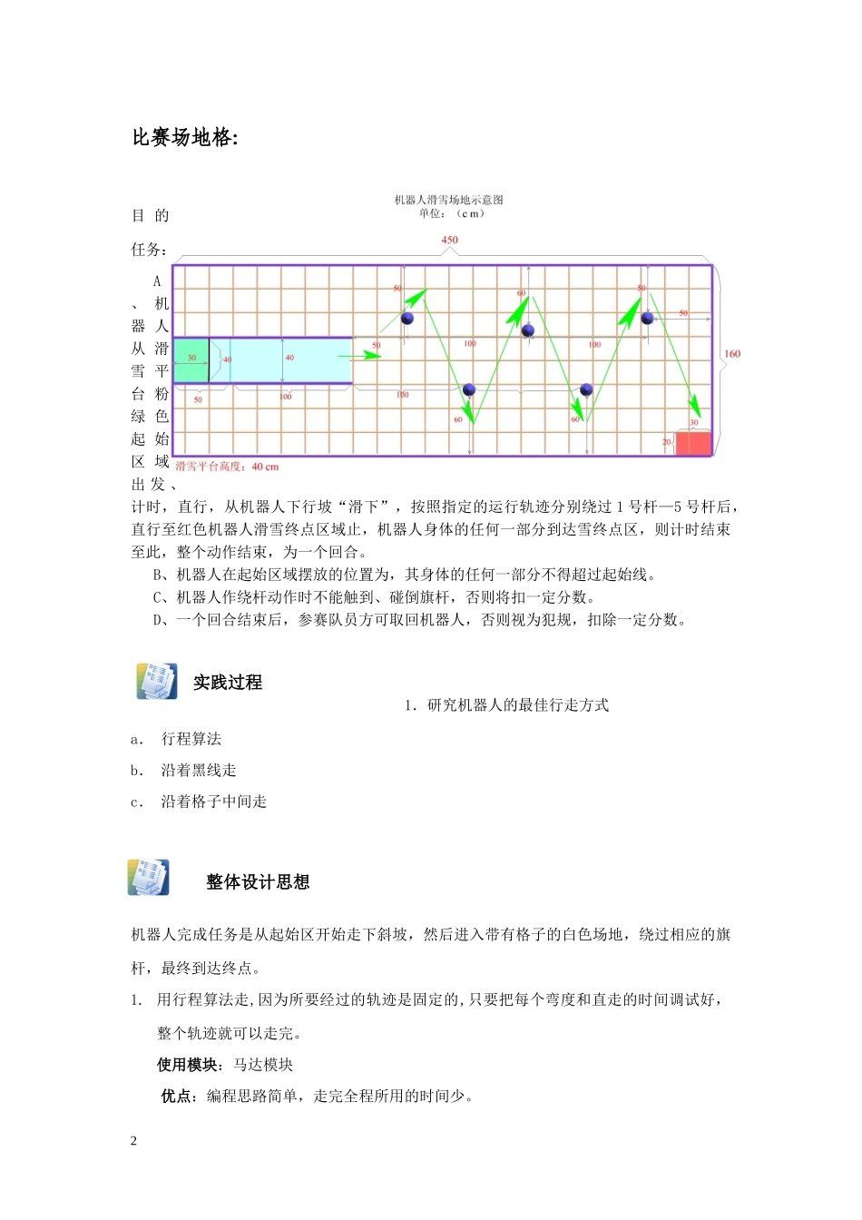 机器人滑雪比赛方案_第2页