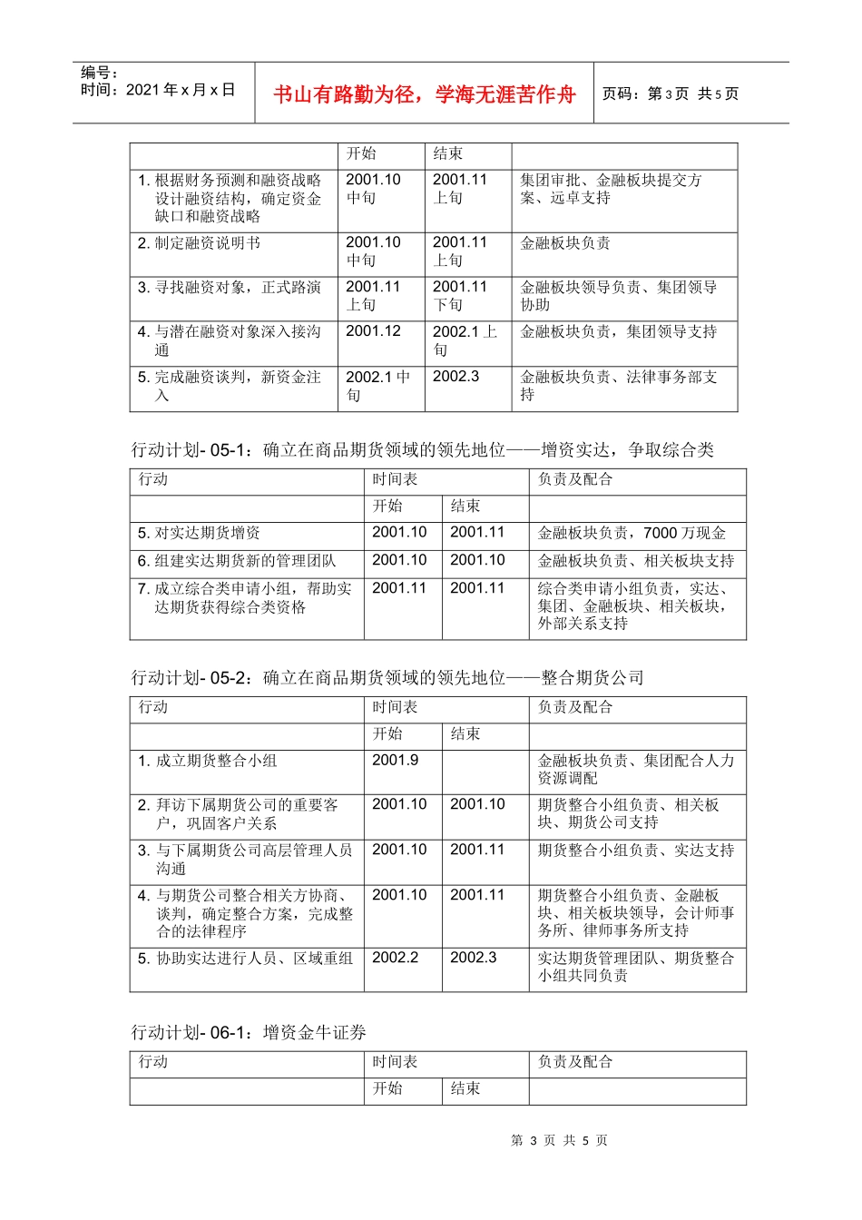 战略为导向的行动计划分析_第3页