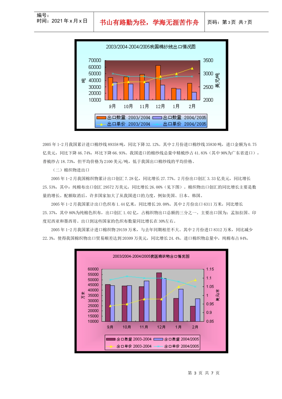 我国棉纺织行业现状分析_第3页