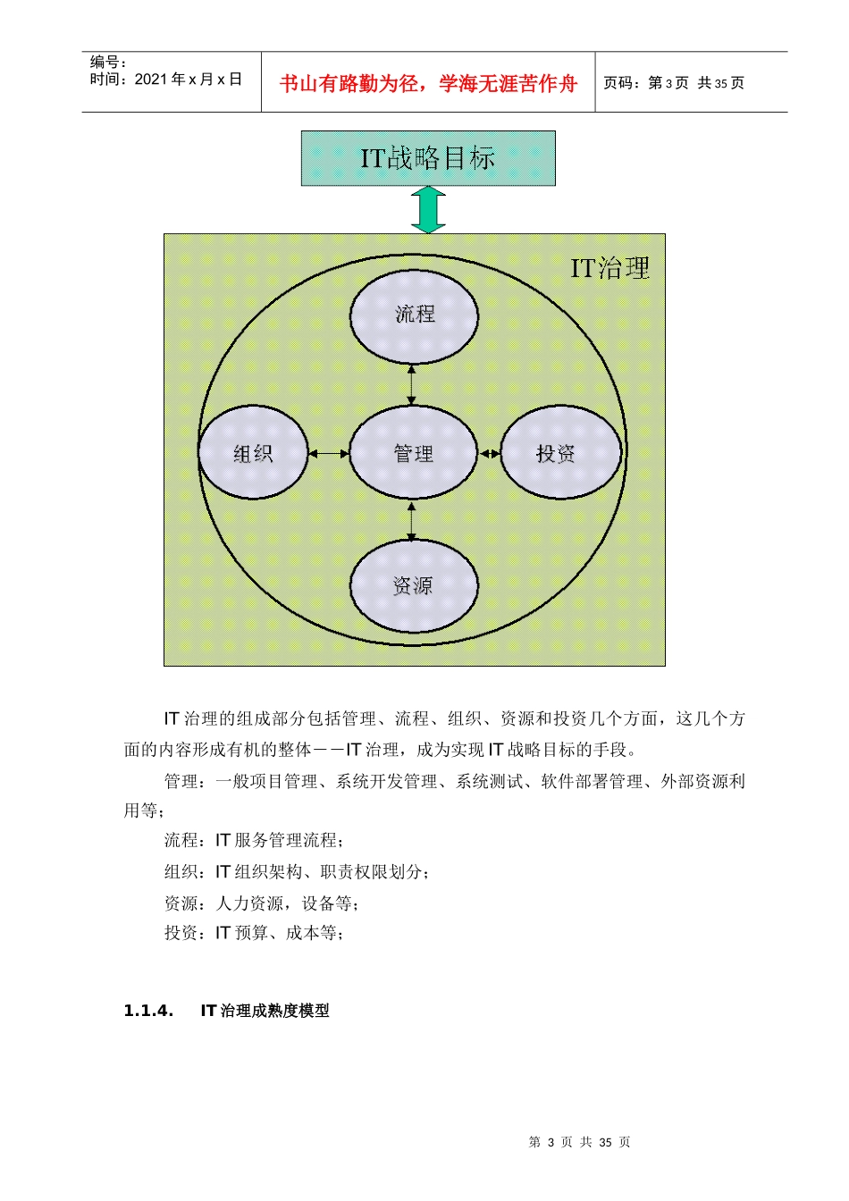 惠普-中国人寿IT治理调研与评估_第3页