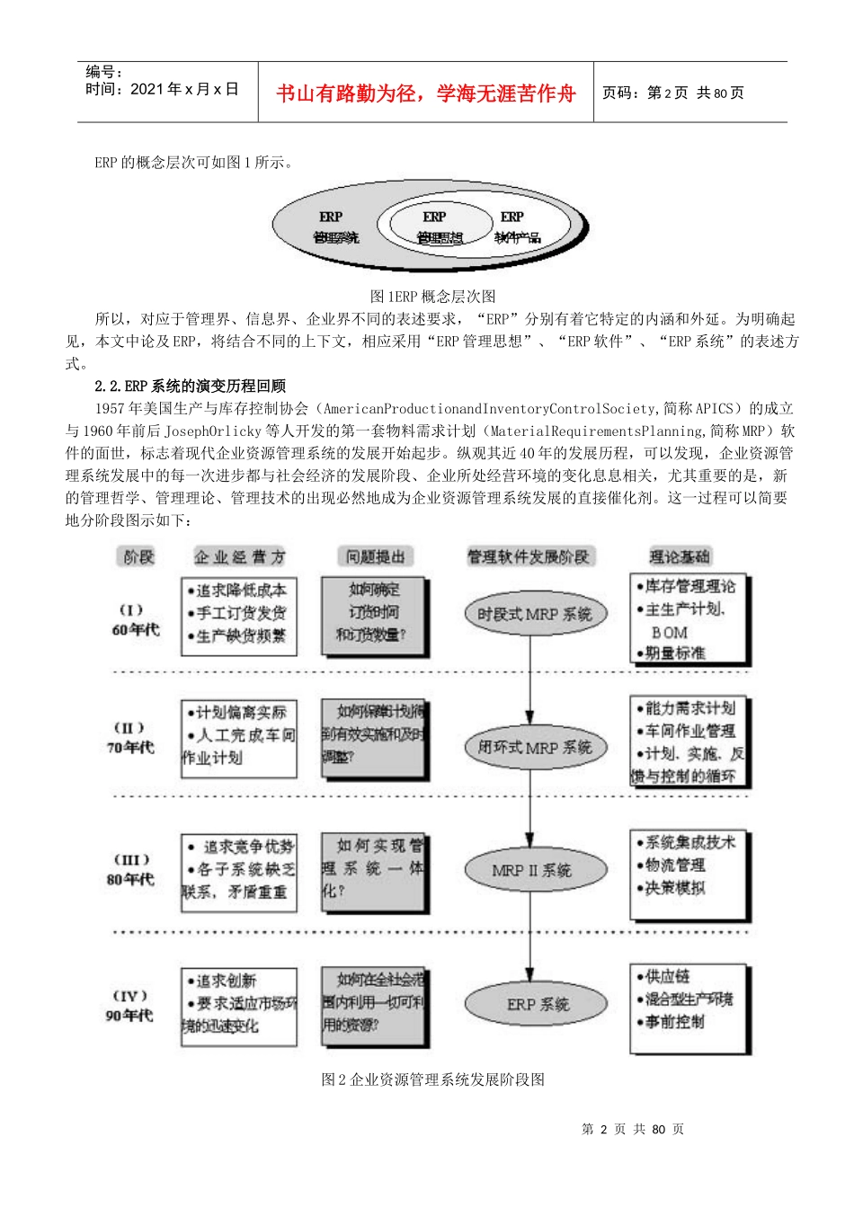我国实施企业资源管理系统的回顾、现状与展望_第2页