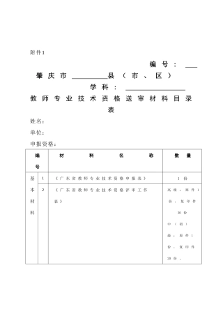 基础教育系统教师评审表决表