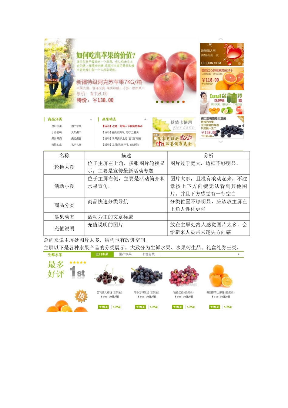 电子商务网分析报告范本_第2页