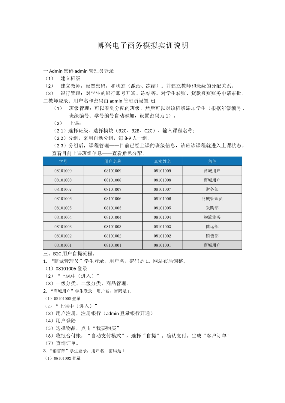 某电子商务模拟实训说明_第1页