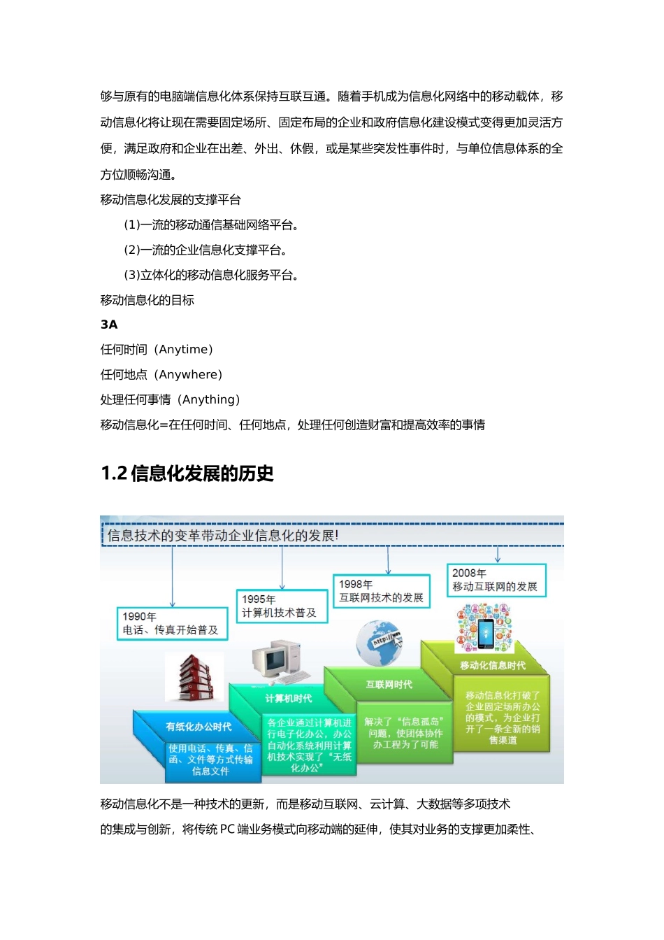 集团移动信息化建设规划方案(44P)_第2页