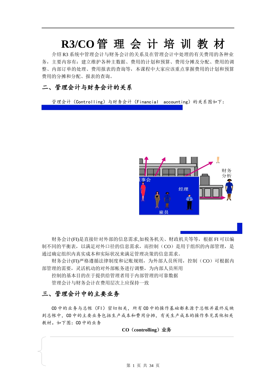 联翔SAP培训-CO成本会计_第1页