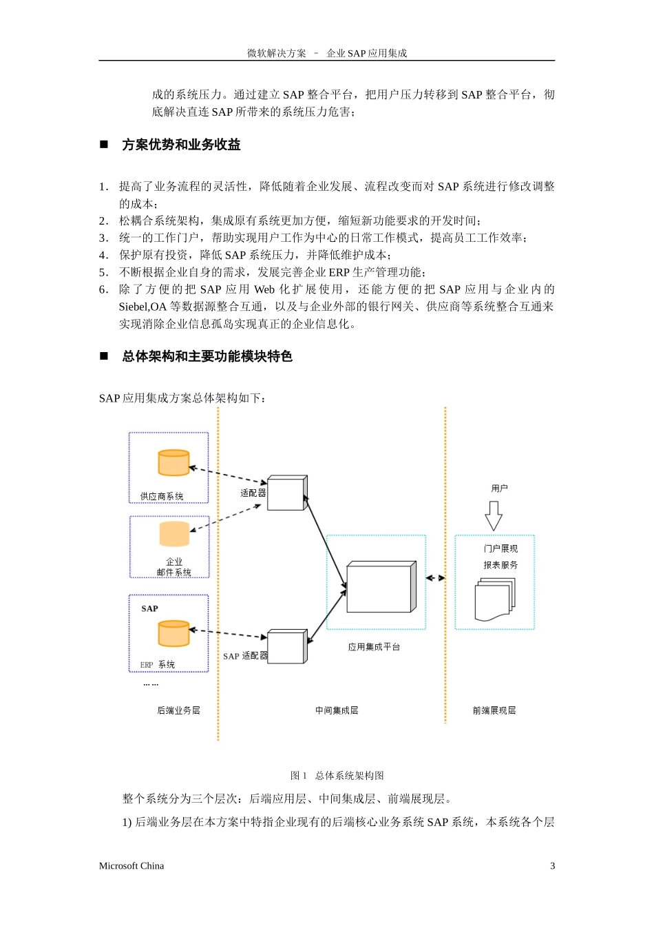 微软解决方案 - 企业SAP应用集成 v10_第3页