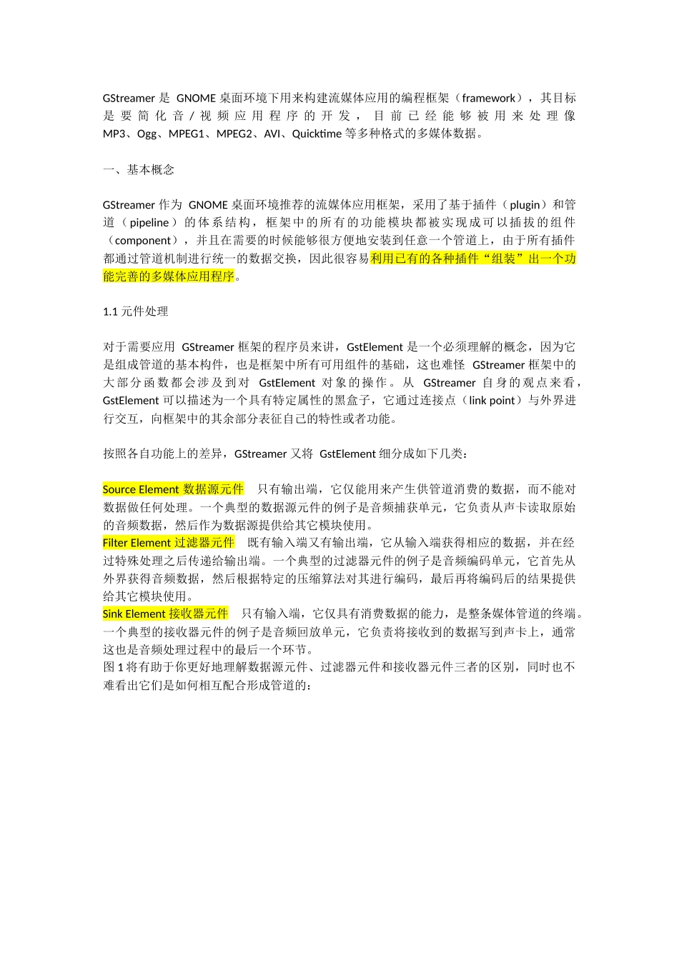 用GStreamer 简化 Linux 多媒体开发_第1页
