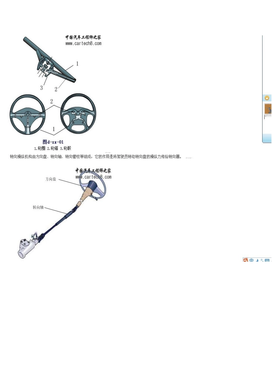 汽车转向系统各部分结构图解_第2页