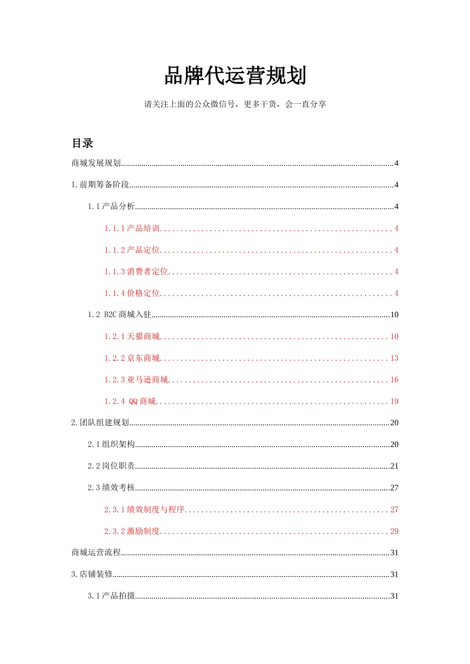 电商平台项目运营规划_第1页