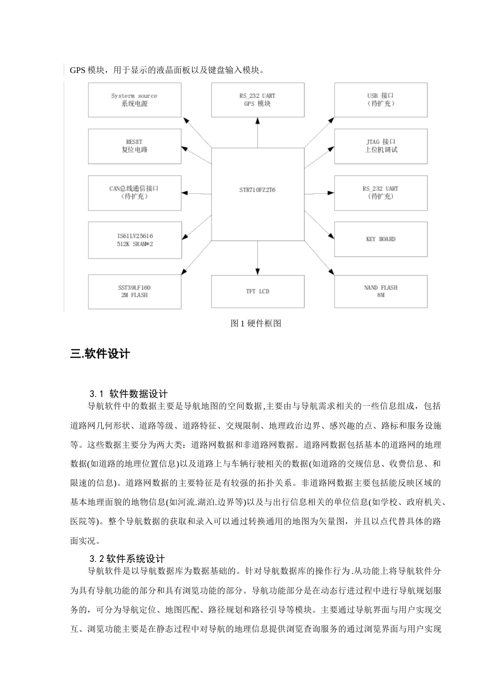 基于ARM处理器的GPS导航系统设计报告_第2页