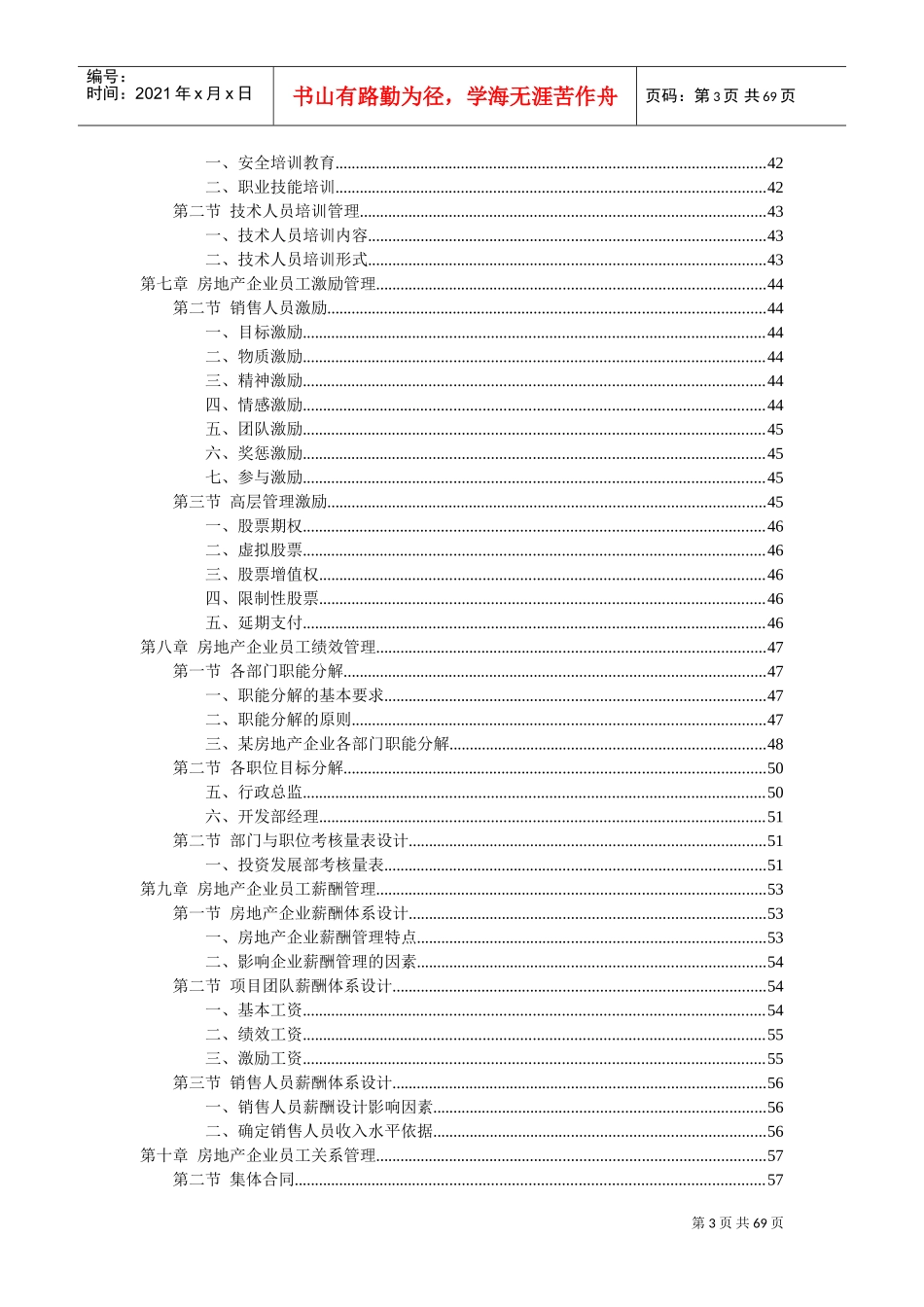 房地产企业人力资源规范化管理课件_第3页