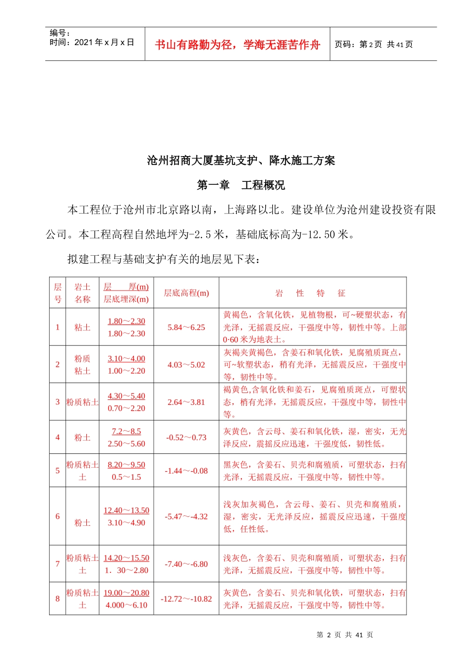 招商大厦基坑支护降水方案定稿_第3页