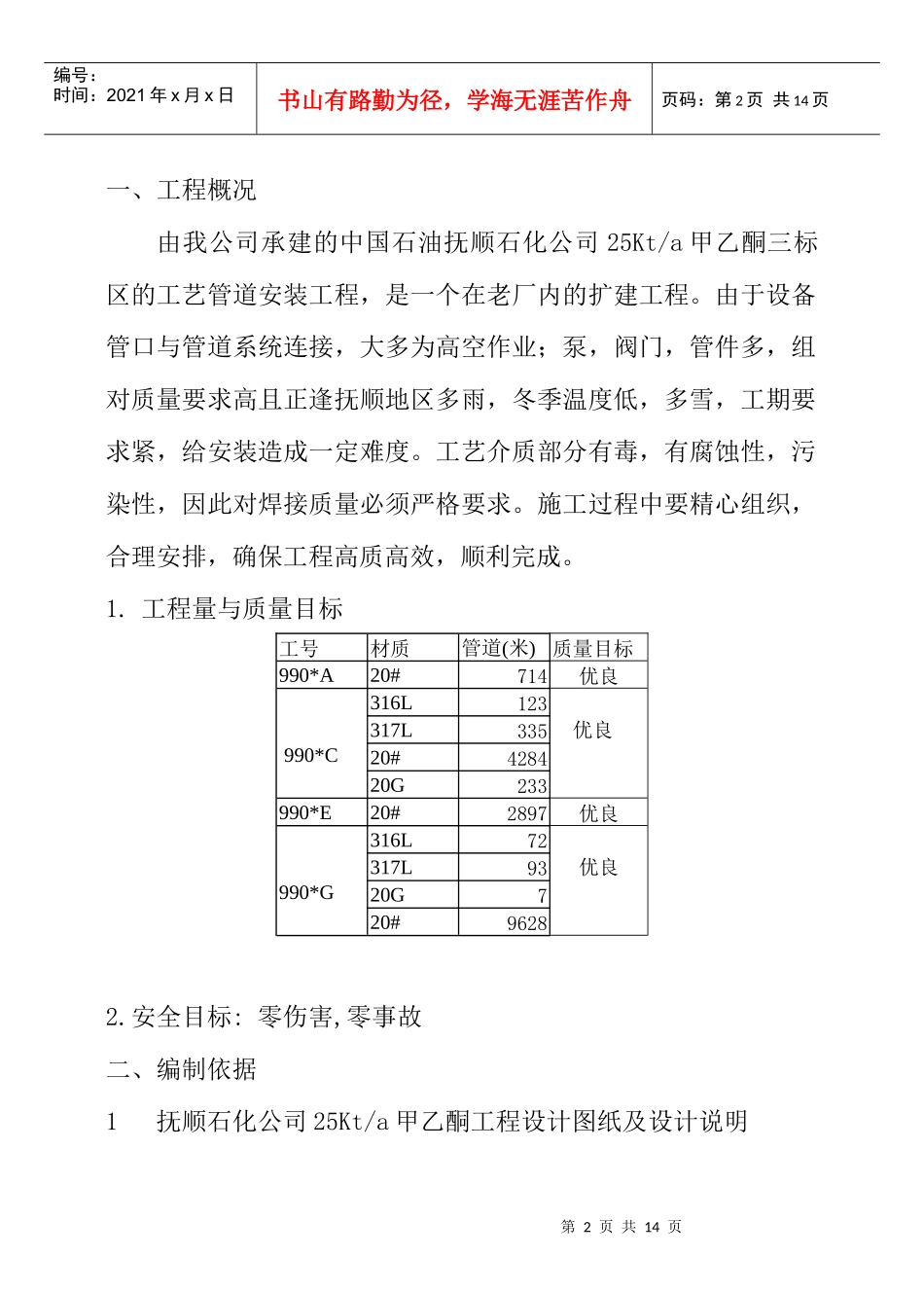 抚顺石化25Kta甲乙酮工程_第2页