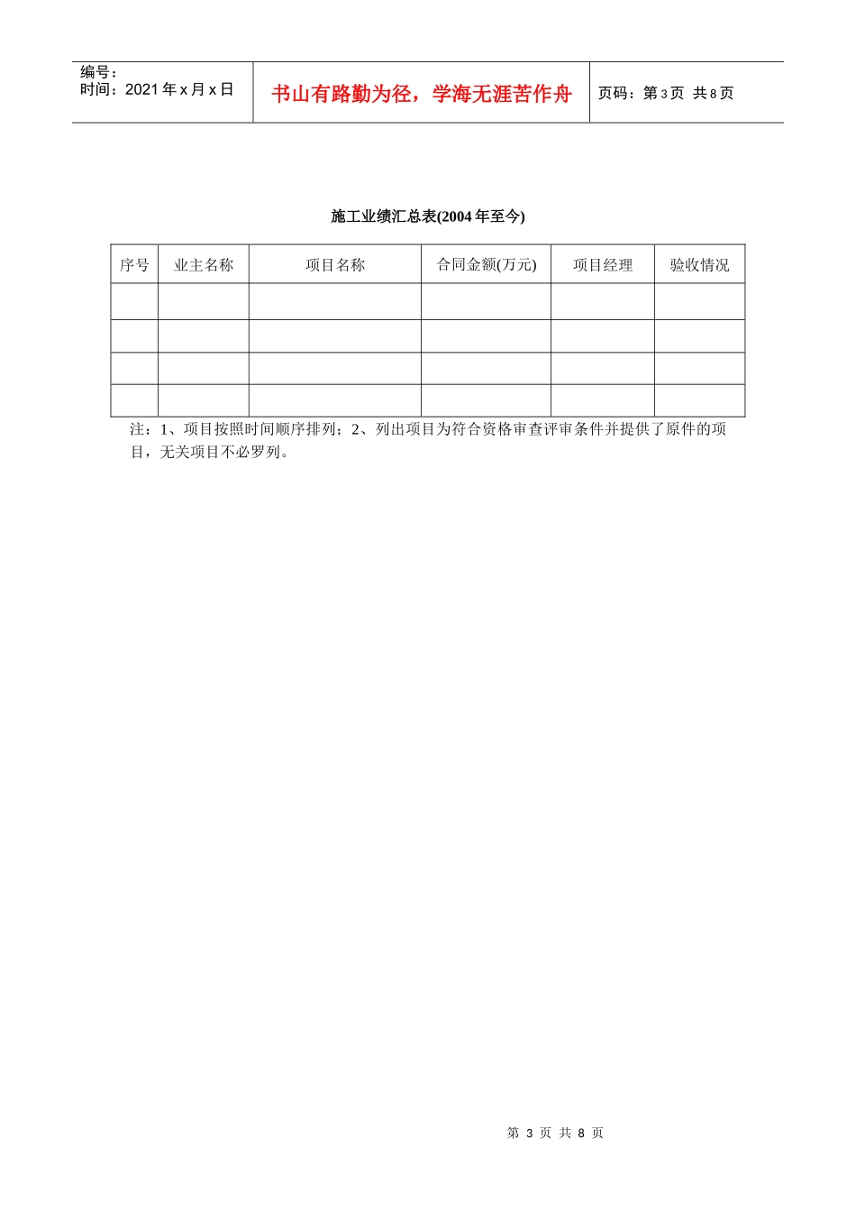 投标人基本情况表1_第3页