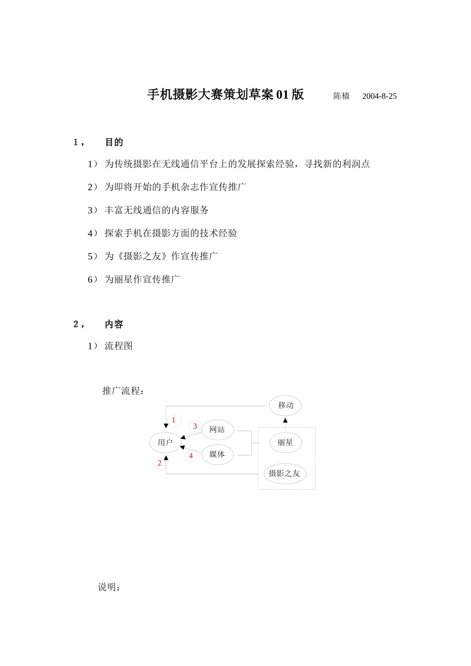 手机摄影大赛策划草案(doc 8页)_第1页