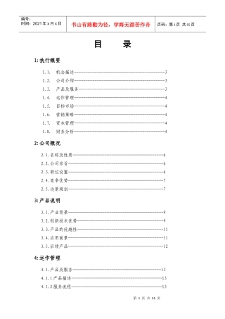 挑战杯窑炉燃烧设备项目策划书