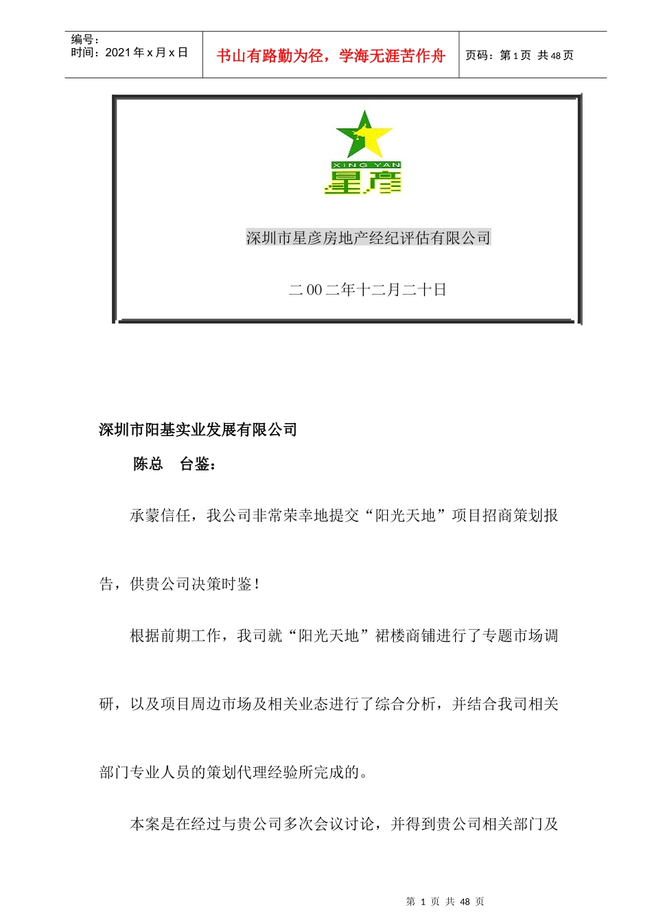 招商策划导入报告_第2页
