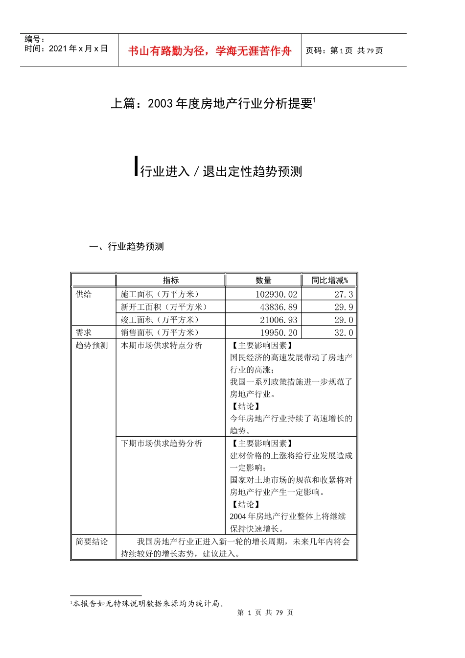 房地产行业分析提要（推荐DOC102）_第3页