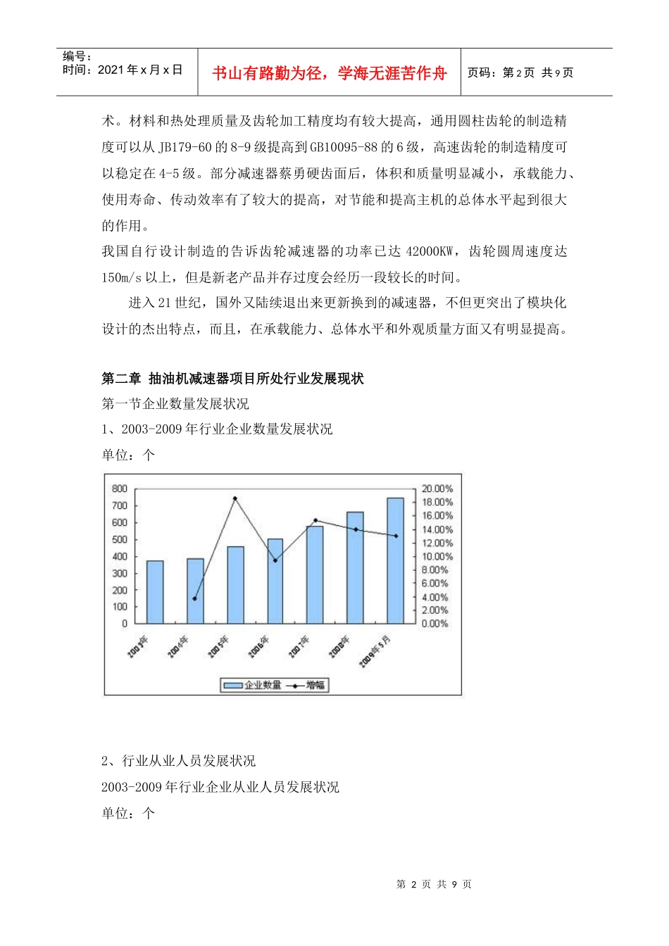 抽油机减速器项目策划方案3_第2页