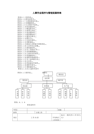 人事作业程序与管理(17页)