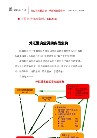 招商银行外汇通实盘买卖实战宝典讲义