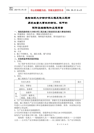报审应急预案