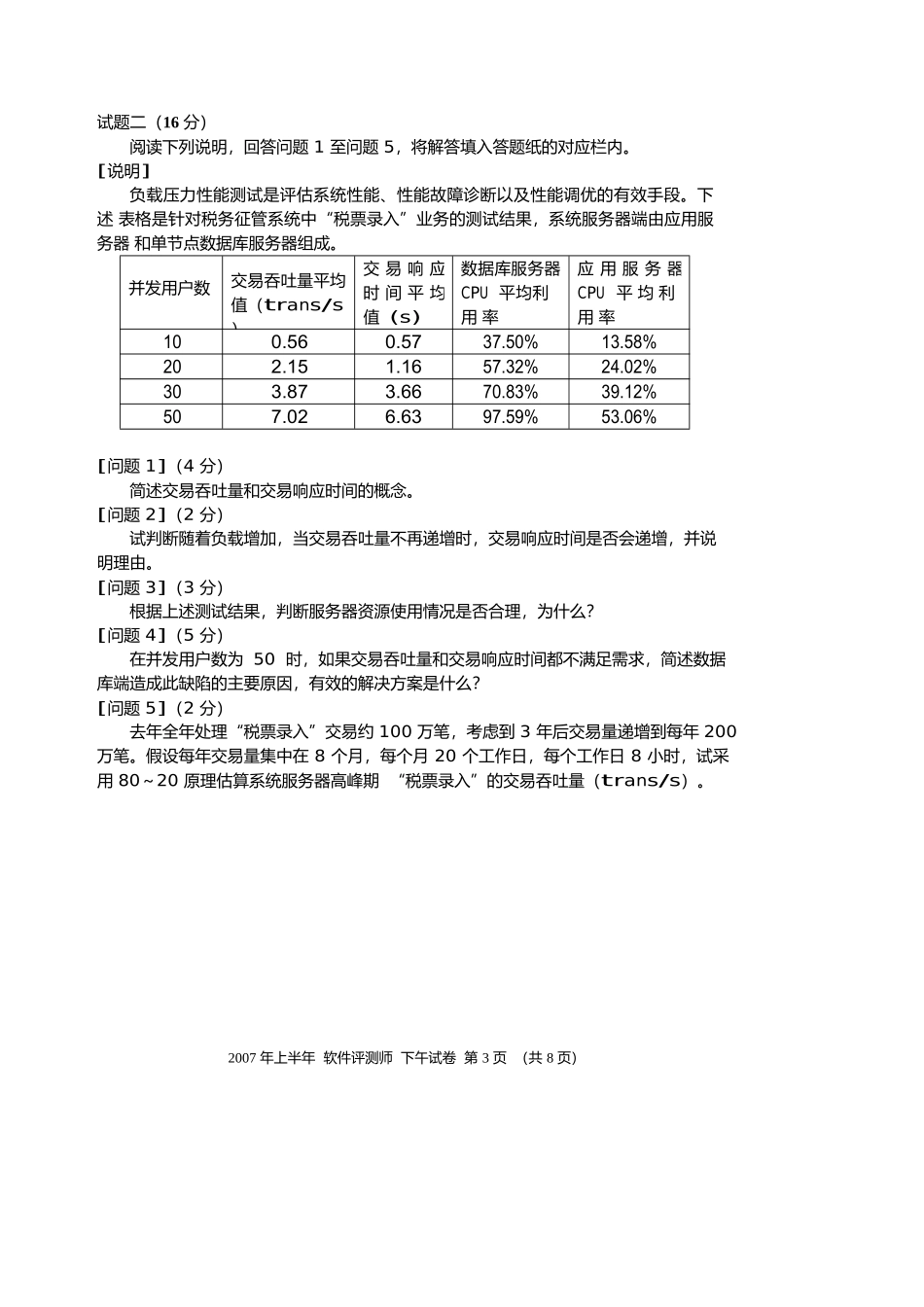 全国软件评测师技术资格考试_第3页