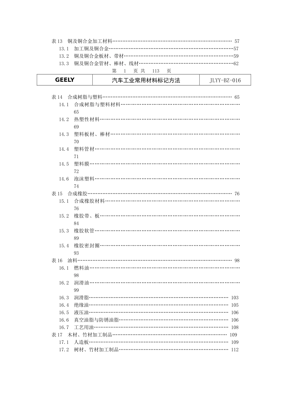 汽车工业常用材料标记方法（ 115页）_第2页