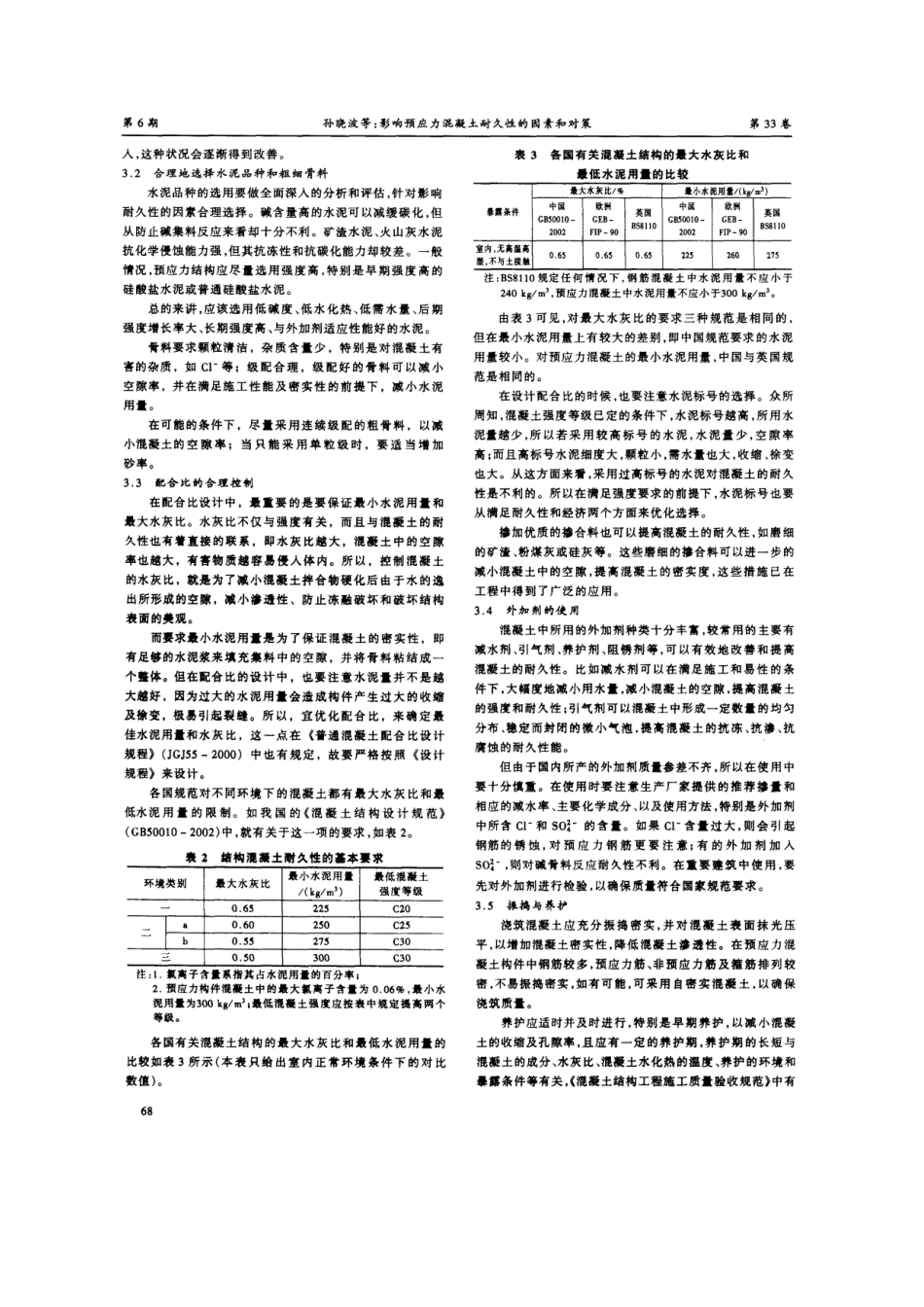 影响预应力混凝土耐久性的因素和对策(摘录自《建筑技术开发06年6期》第66-69_第3页