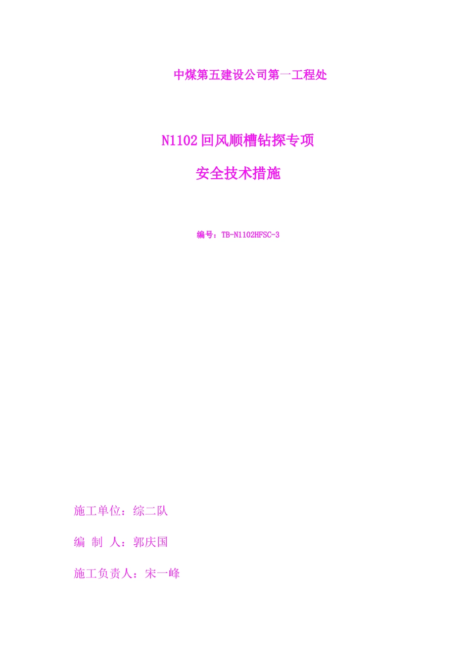 N1102瓦斯抽采安全技术措施_第1页