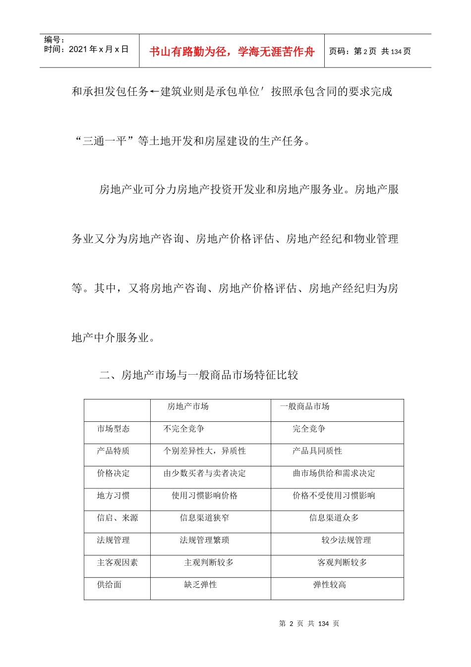 房地产营销人员培训管理手册_第2页