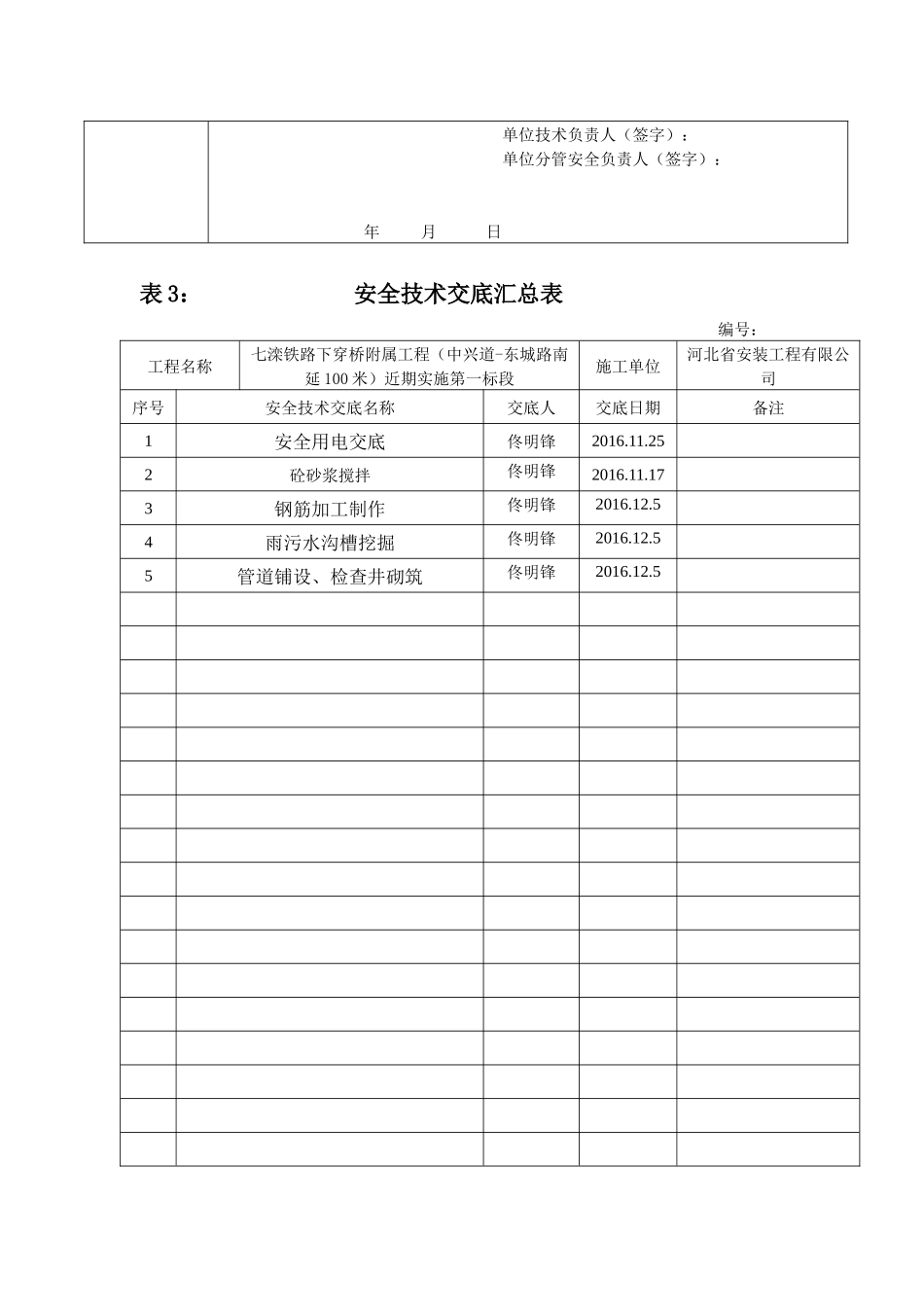 市政安全内业资料_第3页