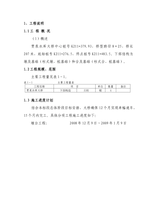 系梁施工技术方案