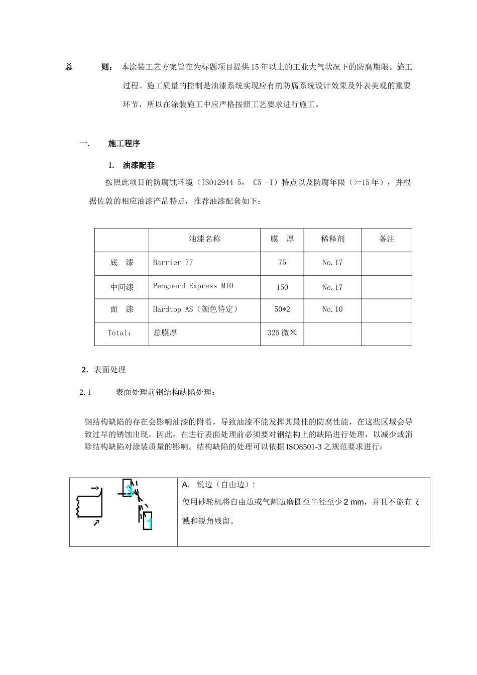 厂房钢构防腐涂装施工工艺_第2页