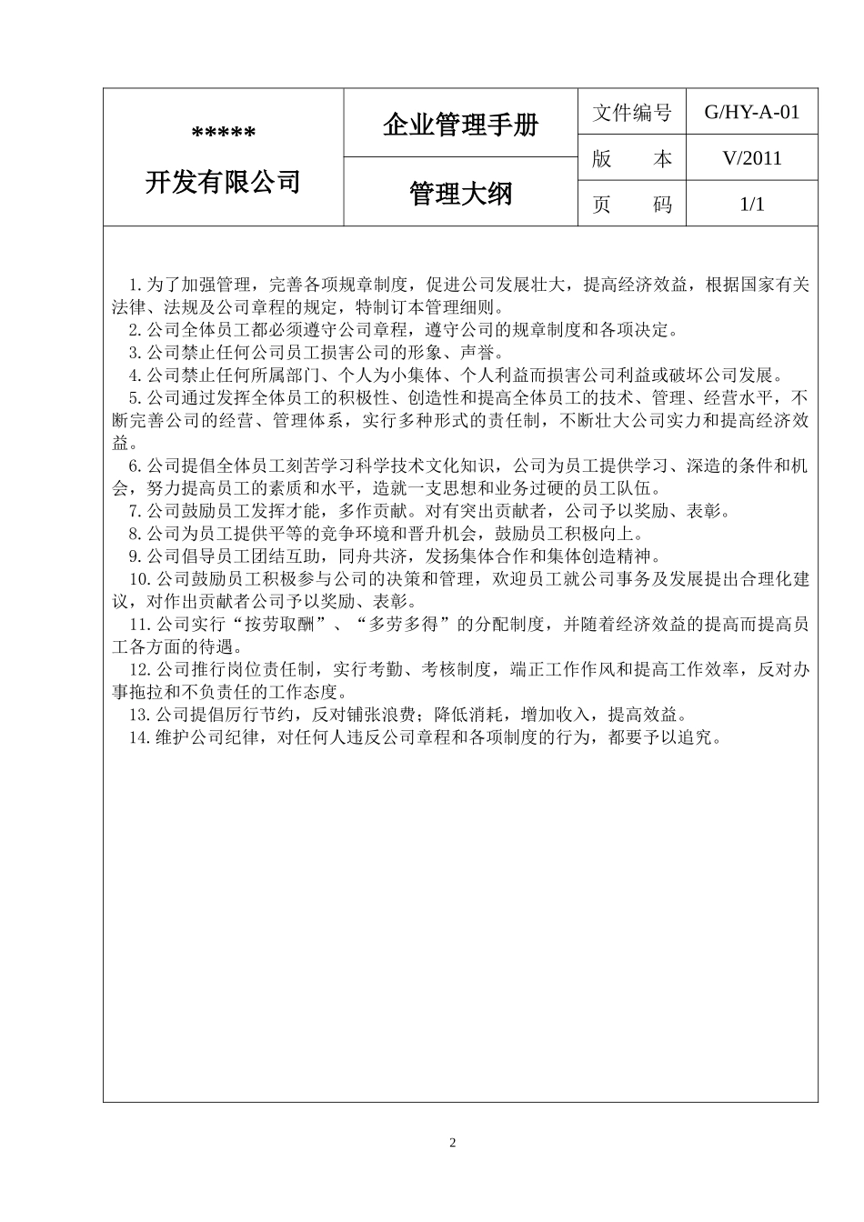 房地产企业管理制度手册(最全合集)_第2页