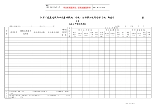 招投标统计台帐