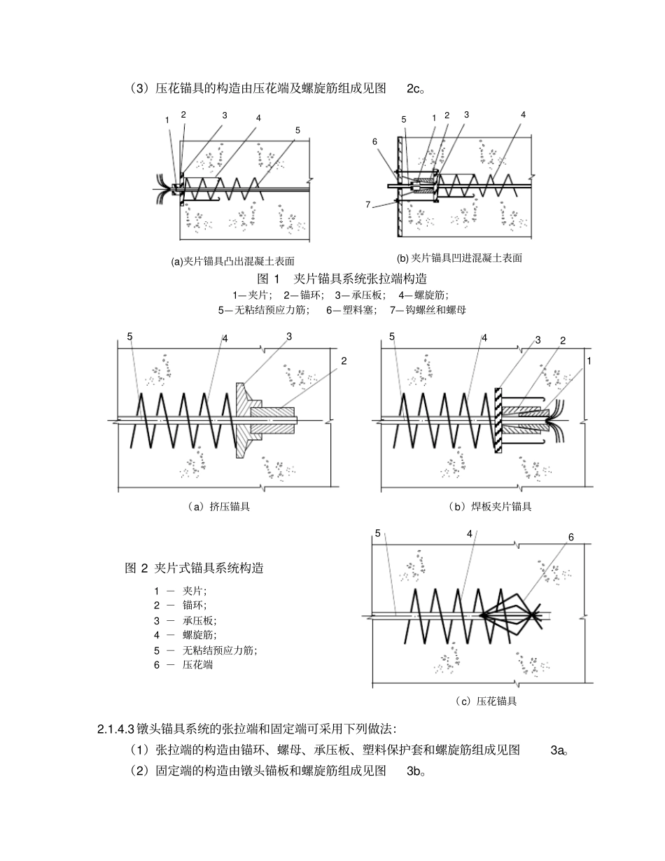 1.14无粘结后张法预应力砼施工工艺_第2页
