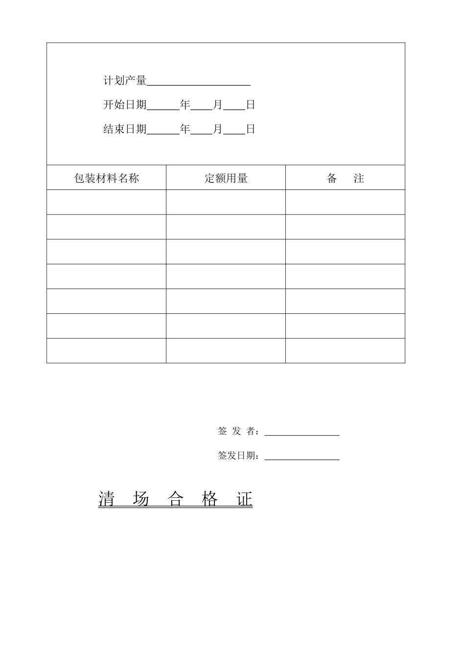 片剂批生产记录（33页）_第3页