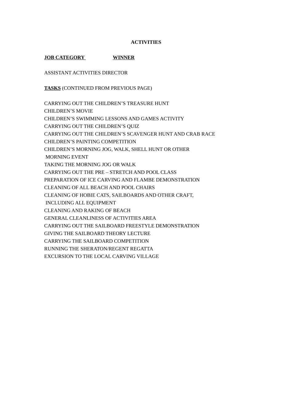 国际著名酒店娱乐部程序(英文)-06ACTIVITIES.94-113_第2页